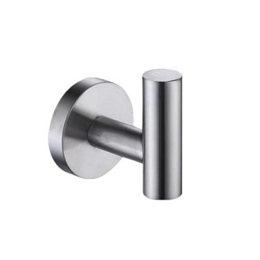 Imagem de Conjunto de acessórios para banheiro em ouro escovado, suporte para toalhas de parede em aço inoxidável, suporte para papel higiênico, gancho para roupão, gancho para roupão escovado