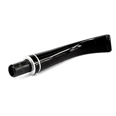 Imagem de OLD FOX Bocal de substituição para haste de tubo preto dobrado anel duplo decoração ajuste 9 mm filtros de carbono BE0067