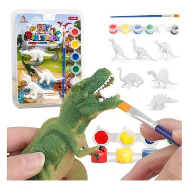 Imagem de Kit Dino de Pintura na Cartela Com 3 Peças 0033 - For Kids