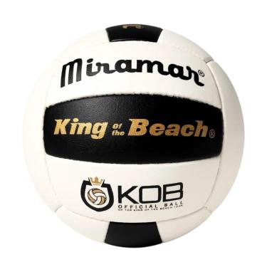 Imagem de Bola de vôlei Mikasa Miramar® King of The Beach®, preto/branco