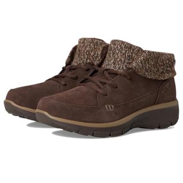 Imagem de Skechers Easy Going-Fall Odyssey Bota feminina sem cadarço no tornozelo, Chocolate, 38