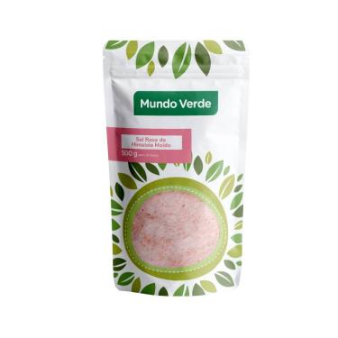 Imagem de Sal Rosa Do Himalaia Moído Mundo Verde 500g