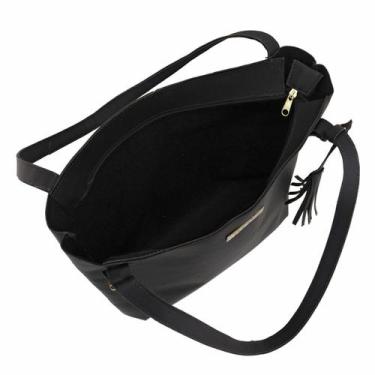 Imagem de Bolsa Feminina Sacola Grande de Ombro Casual Espaçosa Elegante Moderna