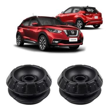 Imagem de Par Batente Amortecedor Dianteiro Kicks 2016 2017 2018 2019