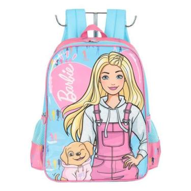 Imagem de Mochila De Costas Infantil 2 Bolsos Barbie Pet E Fashion