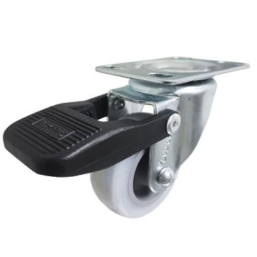 Imagem de Rodízio Giratório Com Base 60 Kilos Glro 210 Np - 107171 - Rod-car
