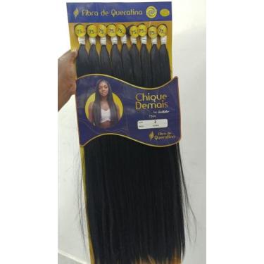 Imagem de Cabelo fibra de queratina chique demais - ser mulher, COR 2