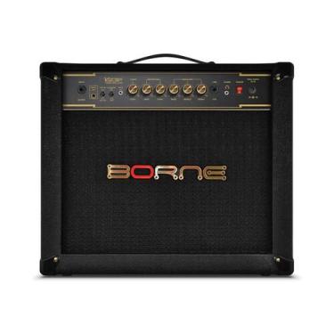 Imagem de Amplificador Borne Vorax para Guitarra 1050 Preto/ Dourado Bivolt