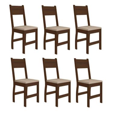 Imagem de Conjunto 6 Cadeiras Milano Poliman M?veis