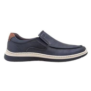 Imagem de Sapato Democrata Easy Leave Masculino, Azul, 40