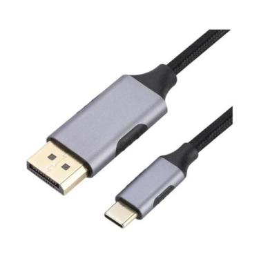 Imagem de Cabo USB C Para DisplayPort 8K60Hz Tipo C 31 Para 4K 120Hz DP 14 Para 