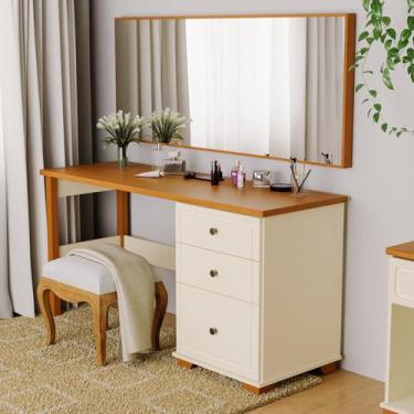 Imagem de Penteadeira com Espelho 150cm Ananda CabeCasa MadeiraOriginals - CabeC