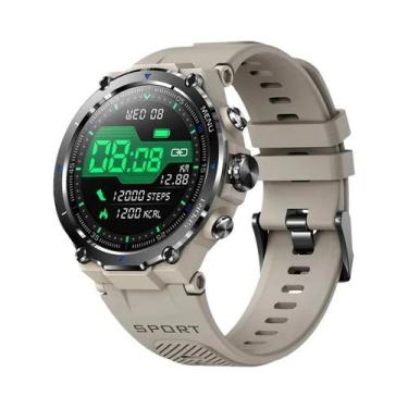 Imagem de Relógio Inteligente Bluetooth HD De 1,32 Polegadas Para Homens LIGE 20