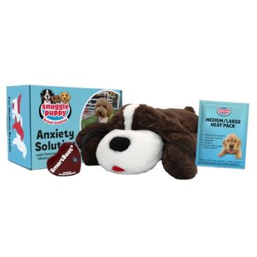 Imagem de Snuggle Puppy Brinquedos originais – Filhote de batimento cardíaco para cães – alívio da ansiedade e auxílio calmante – Brinquedos confortáveis para cães para treinamento comportamental