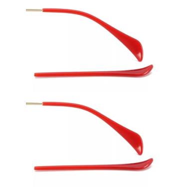 Imagem de NicelyFit Peças de reposição para óculos de sol RayBan RB3025 RB3026 TT003 (vermelho 2P)