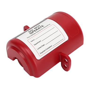 Imagem de ZJchao Dispositivo de Bloqueio de Plugue, Bloqueio de Plugue para de Etiquetagem de Calor de Elétrico Universal Caixa de de Tomada Elétrica Com Design Giratório para Aparelhos Industriais,