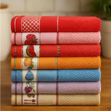 Imagem de Pano de Copa Döhler Felpudo Jacquard para Bordar - 45x70 cm - 11335 - 