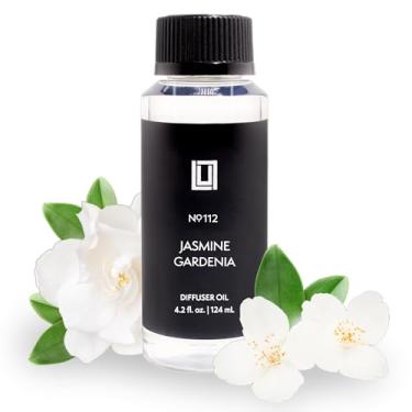 Imagem de Aroma by Lulu - Jasmim e Gardênia - Óleo de fragrância de luxo para difusores de ar frio sem água - Mistura de óleo de fragrância de aromaterapia para casa ou escritório - Cheiro brilhante e floral