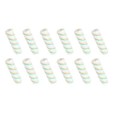 Imagem de KIT 12 Rolo Pintura 100% Poliéster Anti Respingo 23cm P.a.g