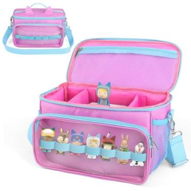 Imagem de Bolsa de transporte Sun3drucker para Toniebox Starter Set rosa-púrpura