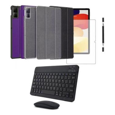 Imagem de Capa Smart+Película+ Caneta+ Teclado Mouse Para Redmi Pad Se - OTEMU, 