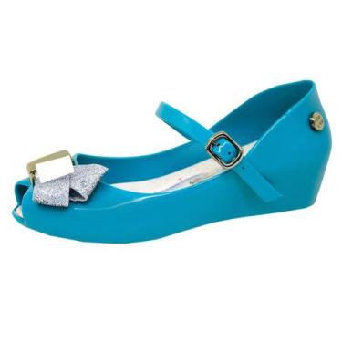 Imagem de Sandália Feminina Anabela Infantil Lacinho Princesa ref 10124 - Miss M