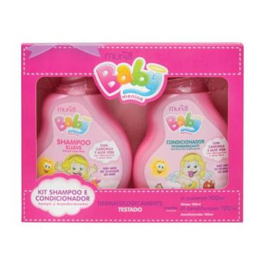 Imagem de Muriel baby kit shampoo+condicionador menina 100 ml