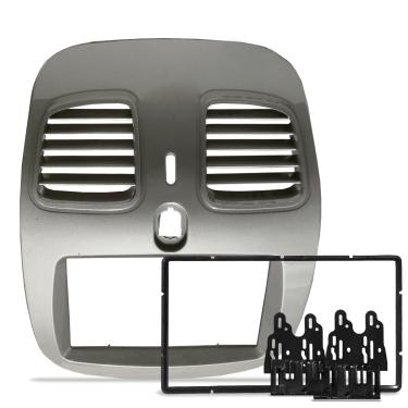 Imagem de Moldura do Painel 7 Polegadas Grand Siena e Palio 2012 a 2021 Champagne