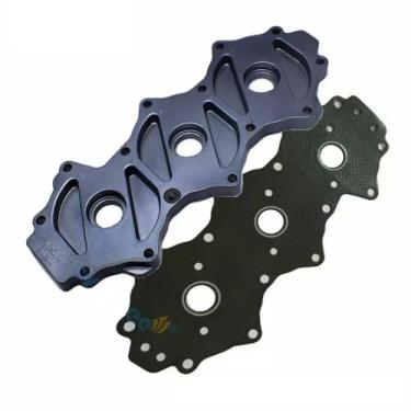 Imagem de 6H3-11191 Cabeça de cilindro e junta 6H3-11193 para motor de popa Yamaha 3Cyl 60HP 70HP