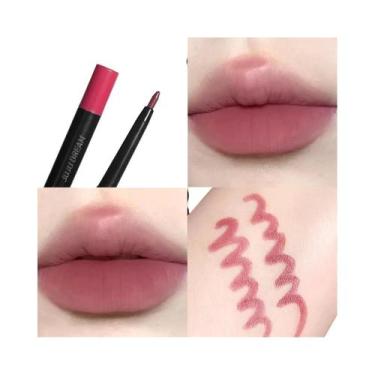 Imagem de Lápis Labial Matte À Prova d'Água De Longa Duração Não Pegajoso Hidrat