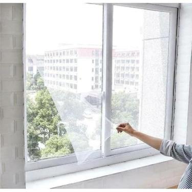 Imagem de Tela Mosquiteira Magnética para Porta e Janela 2,10m x 1m | Anti Mosquito e Insetos, Fácil de Instalar, Ventilação Natural, Proteção Eficaz para Casa(janela)