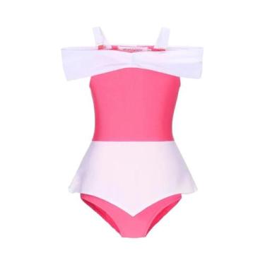 Imagem de Maiô para bebês meninas e maiô infantil de praia, coleção Princesa, ma