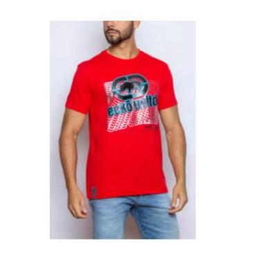 Imagem de Camiseta Básica Masculina Vermelha K837A - Ecko