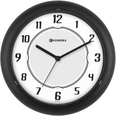 Imagem de Relógio De Parede Eurora Ref: 650500-034 Preto Números