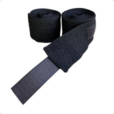 Imagem de Bandagem Elastica, Bandagem Elásticapara Mãos – 2.5 Ou 5 Metros com Fecho de Contato e Alça para Polegar(5 mts,4 PAR)