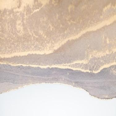 Imagem de Quadro Decorativo Arte Abstrata Luxo Técnica Tinta Álcool Moderno para Parede 30x30cm