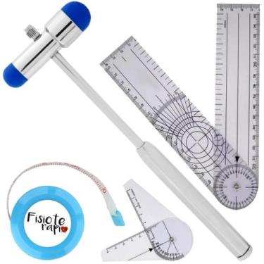 Imagem de Kit Goniometro Grande Dedo Martelo Buck Fita Imc Fisio - SEM  MARCA, M
