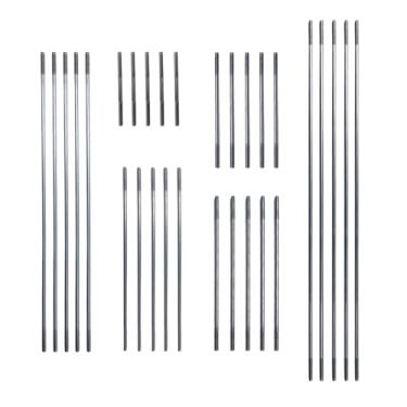 Imagem de 30Pcs M2 Pushrod Connector Set 304 Stainless Steel Rod Linkage for RC Model Airplane Helicopter Boat Car DIY Parts