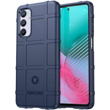 Imagem de Capa Case Para Sàmsung Galaxy M54 (Tela 6.7) Rugged Shield Anti Impacto (Azul)