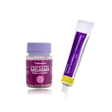 Imagem de Kit Antioxidante para Melasma 30 cápsulas + Creme Gel Clareador Melasma Original 30g