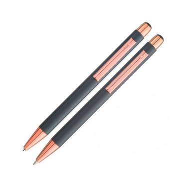 Imagem de Conjunto Crown Esferografica + Lapiseira 0.7Mm Cooper Fume