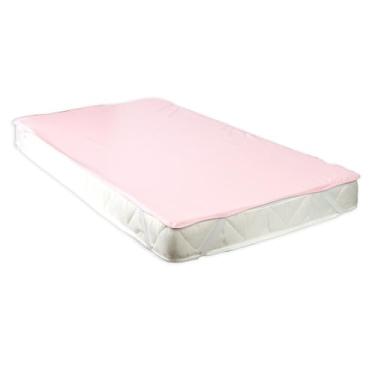 Imagem de Capa Protetora de Colchão Impermeável Premium, Elástico nas 4 Pontas, Anti-ácaro (Rosa, Queen)