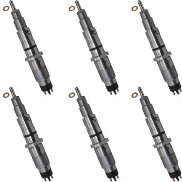 Imagem de HATRYIDA 6 peças de injeção de combustível 5580013617 para colheitadeira de grãos Rostselmash RSM-161 para motor Cummins QSL8.9