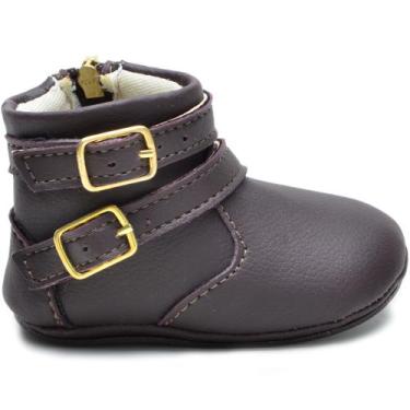 Imagem de Sapato Bebe Botinha Infantil Criança Recem nascido Batizado - CLACLE, 