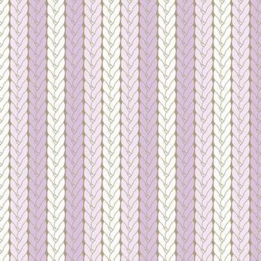 Imagem de Tecido Tricoline Tricô Lilás - Fuxicos e Fricotes - 50 x 150 cm - Idea