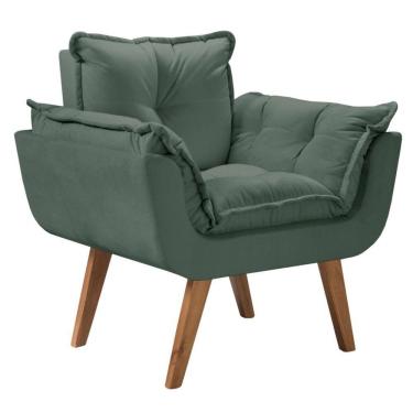Imagem de Poltrona Opalla 1 Lugar Base Palito Verde