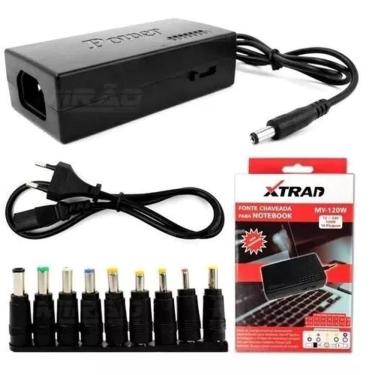 Imagem de Fonte Bivolt Chaveada Universal Para Notebook 10 Plugue 120w