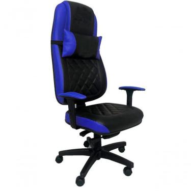 Imagem de Cadeira Gamer Para Escritório Linha Gamer Cagliari Azul