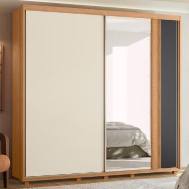 Imagem de Guarda Roupa Lua Freijo Off White Titanium