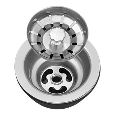 Imagem de Válvula Para Pia Aço Inox 3.1-2 G01 Cromado - Mpozenato